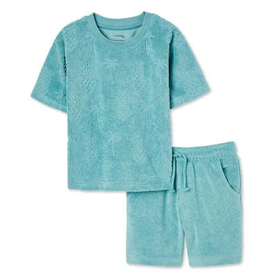 George Toddler Boys' Terry Short 2-Piece Set, Sizes 2T-5T