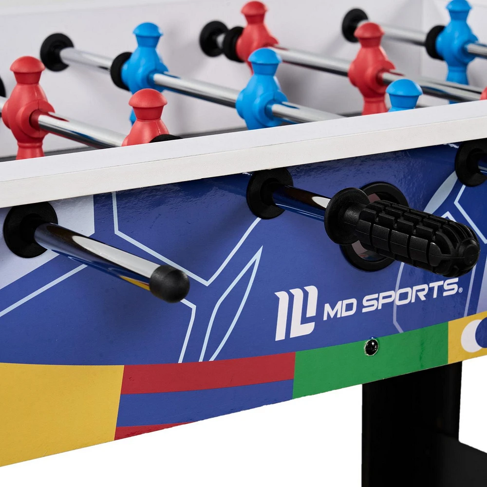 42 Inch Foosball Table, Soccer Table, Arcade Style by MD Sports