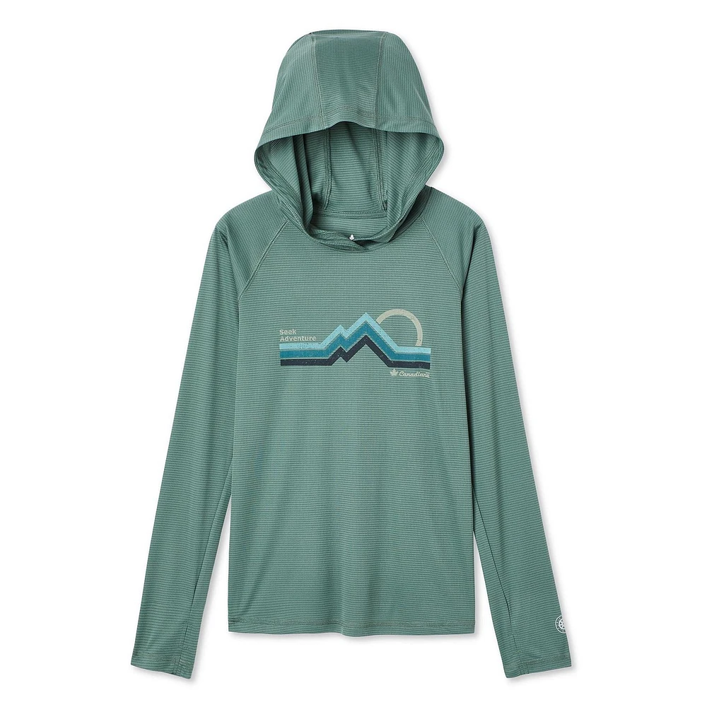 T-shirt anti-UV Canadiana x SGRC collection non genrée pour enfants Tailles TP–TG