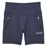 Canadiana x RCGS Toddler Girls' Trail Short, Sizes 2T-5T