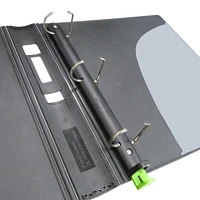 Pen + Gear Injection Binder, 1.5", push-open rings