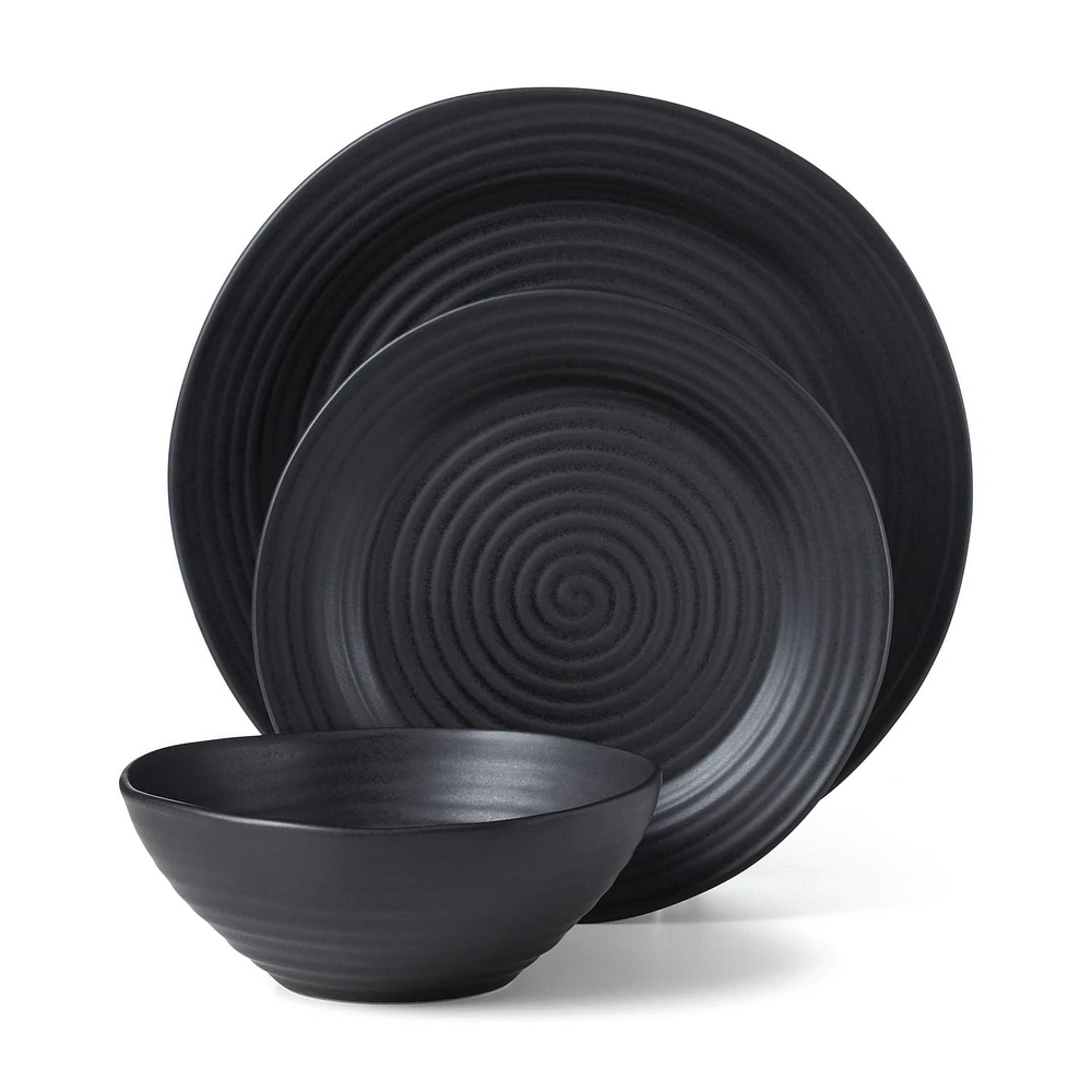 Oneida Ridge Black All-Purpose Bowl, 1-piece