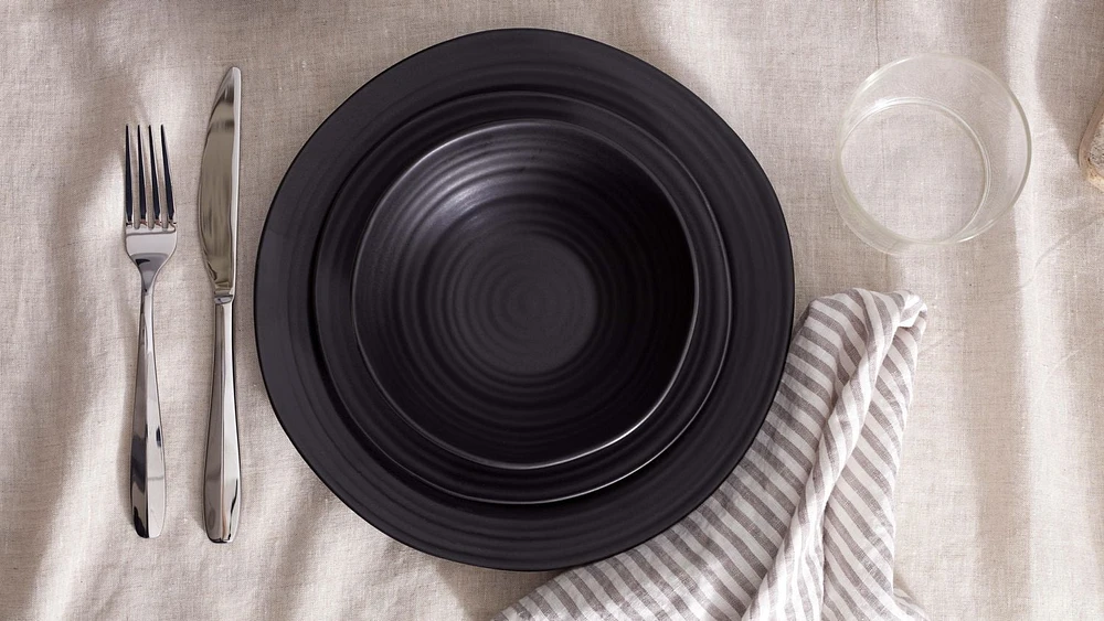 Oneida Ridge Black All-Purpose Bowl, 1-piece