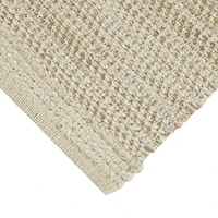 Better Homes & Gardens Jute Chenille Table Runner - 14 x 90" - Natural - 74% Jute, 23% Rayon, 3% Other Fiber, JUTE CHENILL RUNNER, 14X90