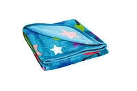 CoComelon 'Stars' Silk Touch Fleece Throw, Microfiber