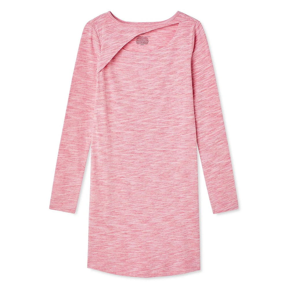 No Boundaries Women's Long Sleeve Dress