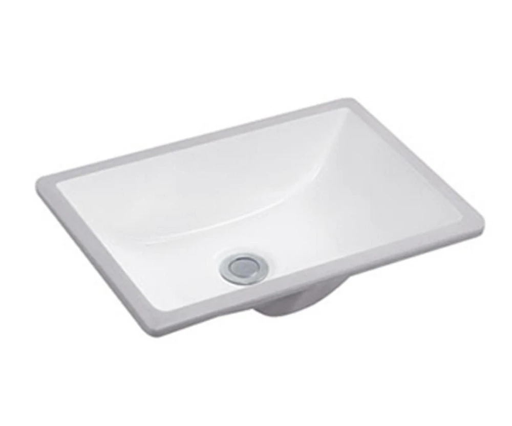 DROP Bath and Kitchen DR091116 Undermount Bathroom Sink Set