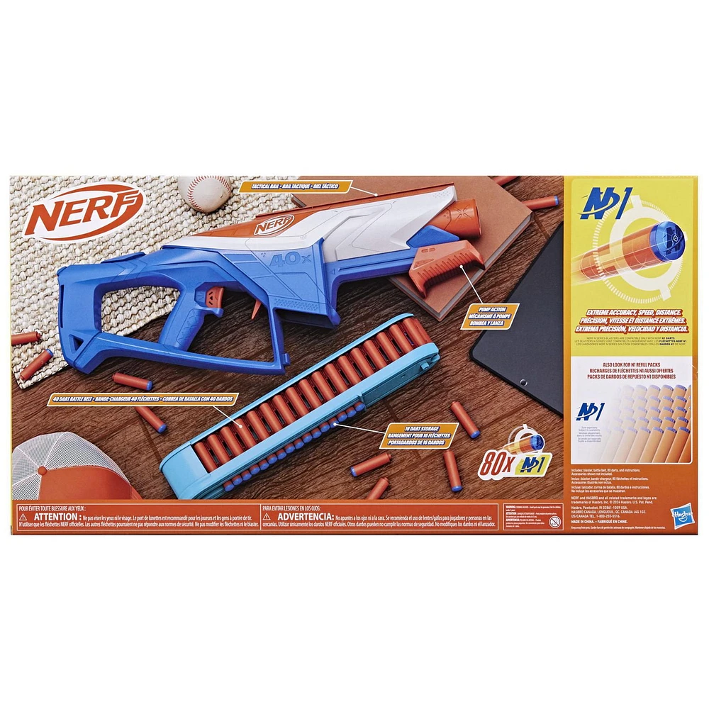 Nerf N Series Infinite Blaster and 80 N1 Darts, Ages 8 and up