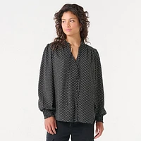DV V-NECK BLOUSE