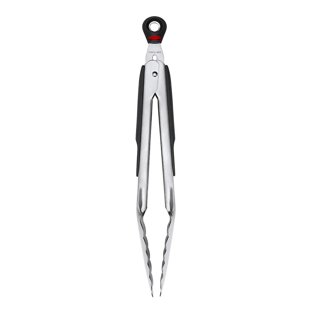 OXO SoftWorks 9-inch Locking Tongs, Stainless Steel