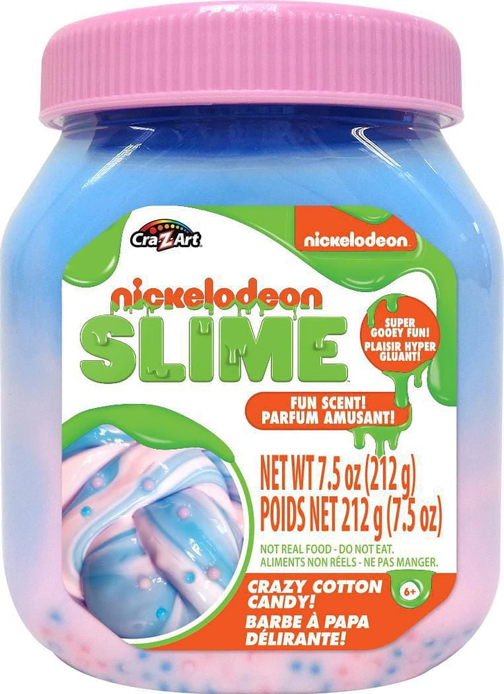 Nickelodeon Scented Fun Food Pre-made Slime, Assortment of Slime