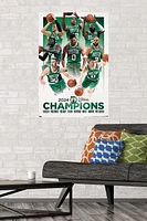 NBA Boston Celtics - 2024 NBA Finals Champions Wall Poster