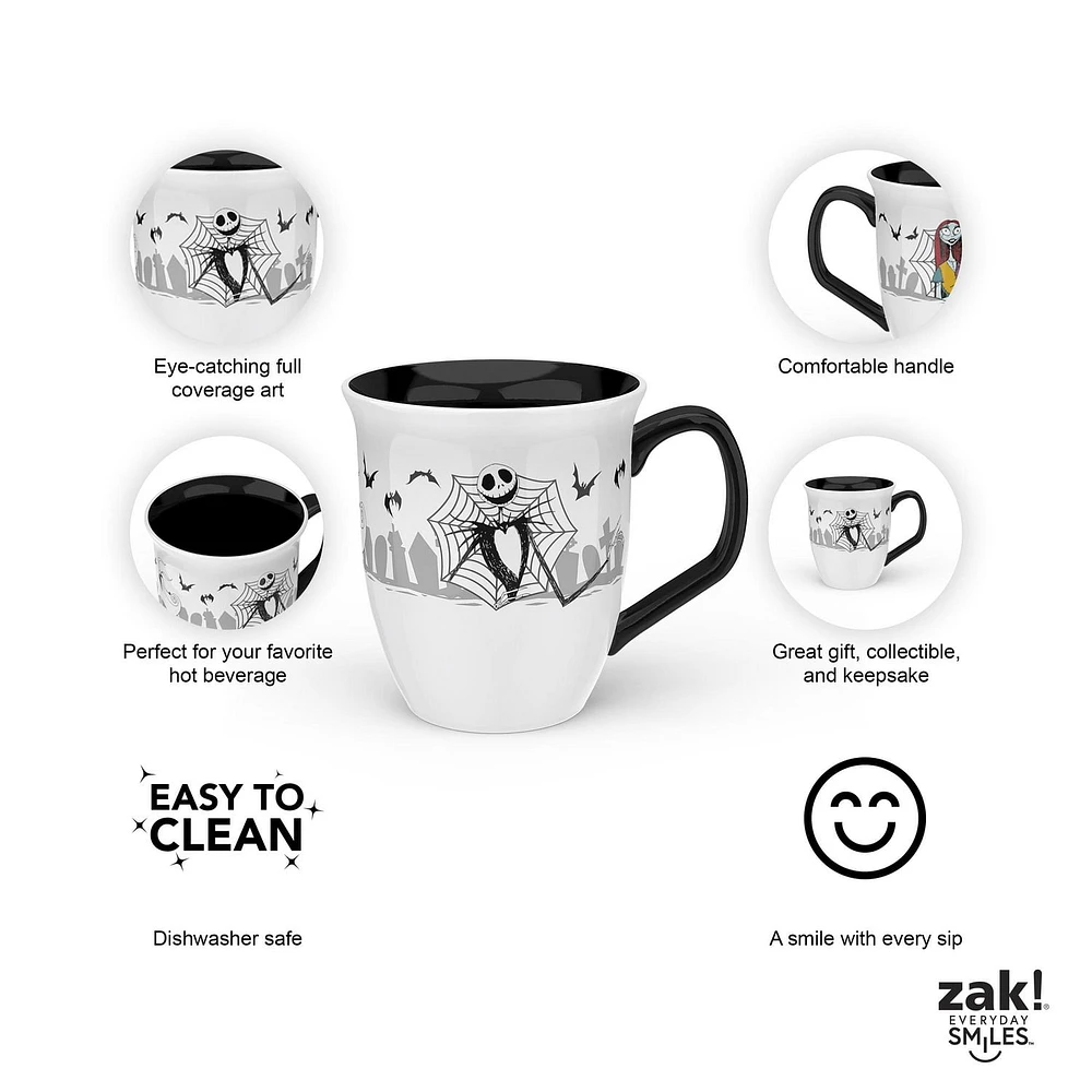 Zak Designs The Nightmare Before Christmas 15oz Ceramic Mug