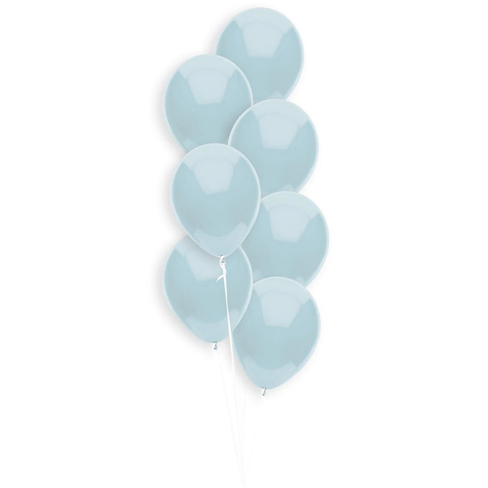 Party-Eh! Latex Balloons, 15 Light Blue Balloons