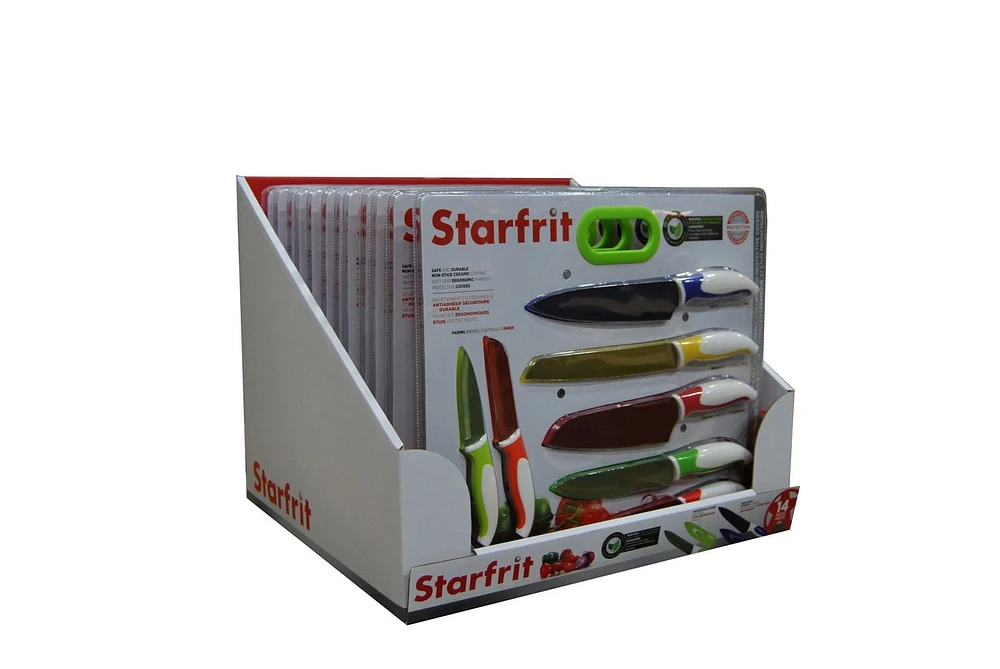 Starfrit 14 Pc Ceramic Knife Set