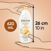 Jergens Nourishing Honey Moisturizer & Body Lotion for Dry Skin, 620mL, 620 ML