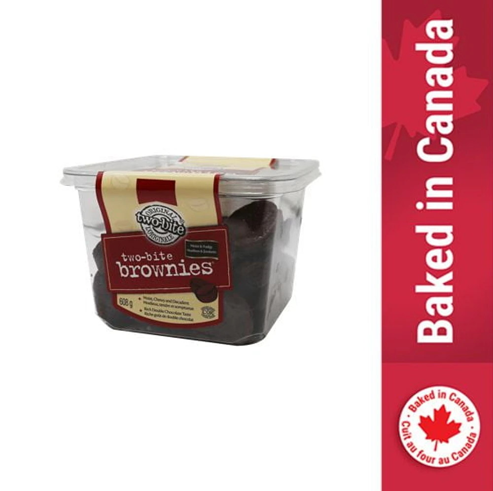 Brownies two-bite® Quantité – 608 grammes