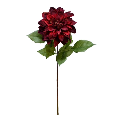 Danson Decor 30" Dahlia Stem, Red