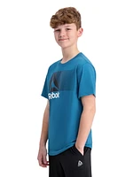 T-shirt graphique à manches courtes Rush de Reebok pour garçons