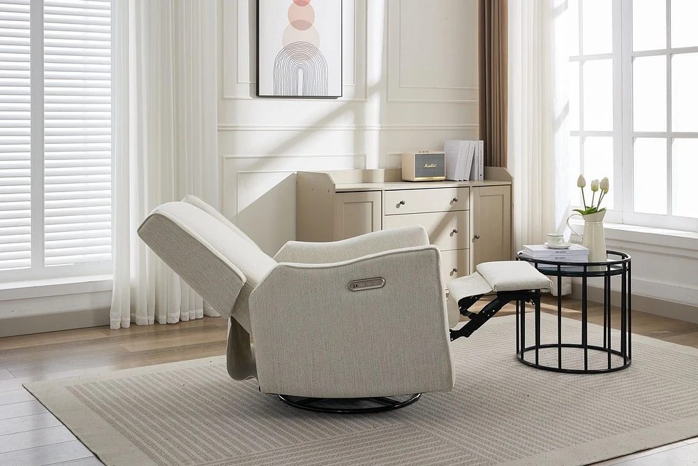 Bentley Fauteuil Oscillant Pivotant Inclinable Electrique