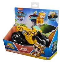 PAW Patrol, Cat Pack, Wild Cat’s Transforming Toy Motorcycle with Collectible Action Figure, Kids Toys for Ages 3 and up