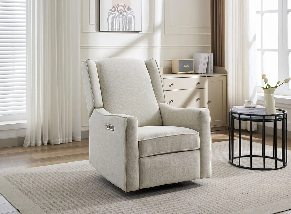 Bentley Fauteuil Oscillant Pivotant Inclinable Electrique