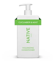 Native Volumizing Conditioner, Cucumber & Mint, Sulfate & Paraben Free, 487mL