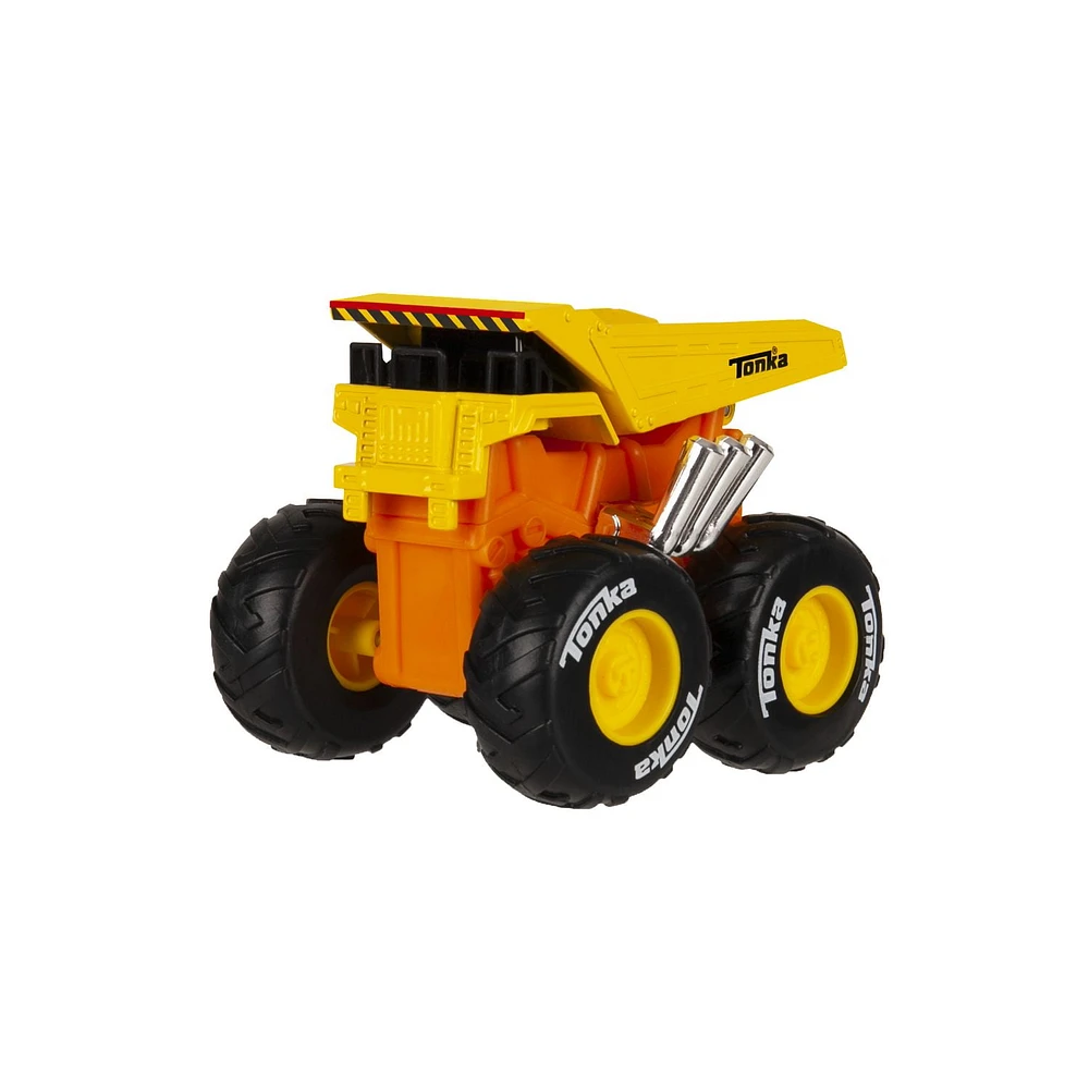 Tonka Metal Movers Monster Combo Pack, Construction Zone (Dump Truck & Front Loader)