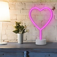 Merkury Heart 12" LED Neon Light