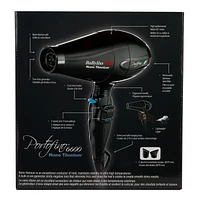 BaByliss PRO Nano Titanium Portofino Professional Hair Dryer