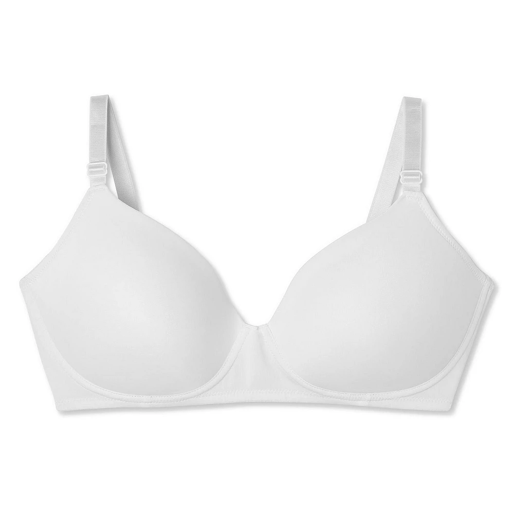 George Plus Women's Molded Microfibre Wire-Free Bra, Sizes C38-42, D36-42, DD38-42