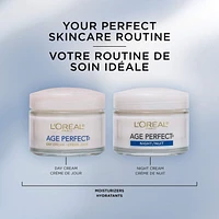 L'Oréal Paris Age Perfect Anti-Sagging Anti-Age Spot Night Face Moisturizer with Soy Seed Protein, Anti-Aging, 75 ML