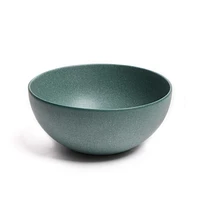 Thyme & Table Stoneware Round Caspian Large Bowl, Green, Dinnerware