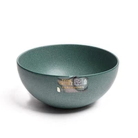 Thyme & Table Stoneware Round Caspian Large Bowl, Green, Dinnerware