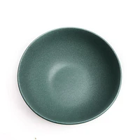 Thyme & Table Stoneware Round Caspian Large Bowl, Green, Dinnerware