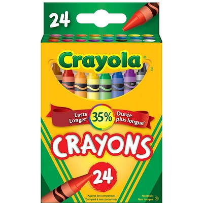 Crayola Crayons, 24 Count, 24 colourful crayons