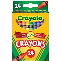 Crayola Crayons, 24 Count, 24 colourful crayons