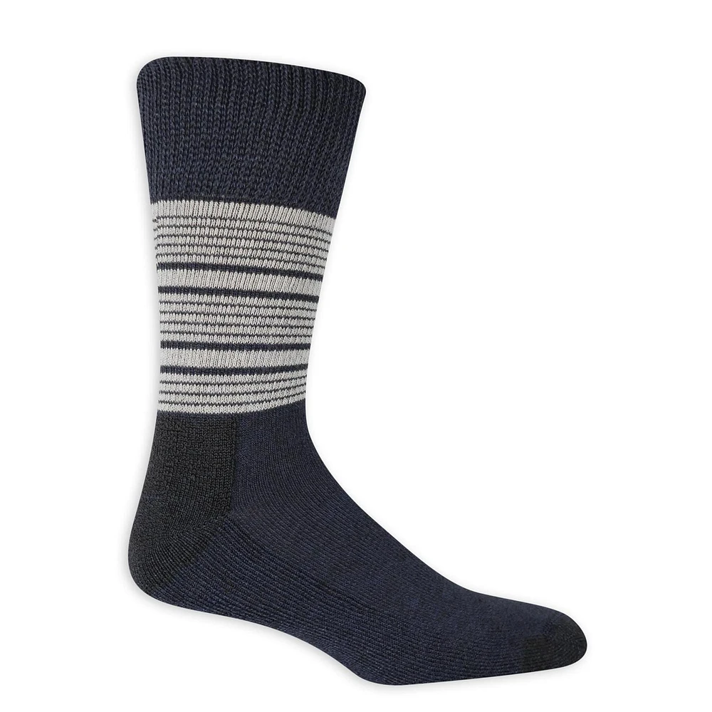 Dr. Scholl's Chaussettes de marin diabétiques pour hommes - 2 paires Chaussettes diabétiques - 2 paires