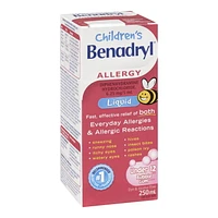 Children's Benadryl Liquid, 250 mL, 250 mL