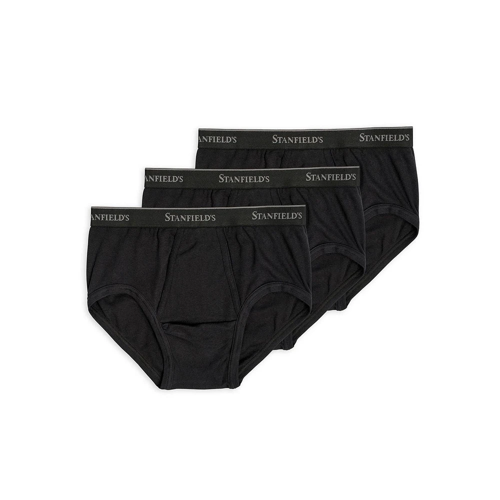 Stanfield's Men's 3 pack Premium 100% Cotton Brief Underwear