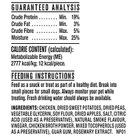 Nature's Recipe Chewy Bites gâteries pour chiens au poulet 227g-454g