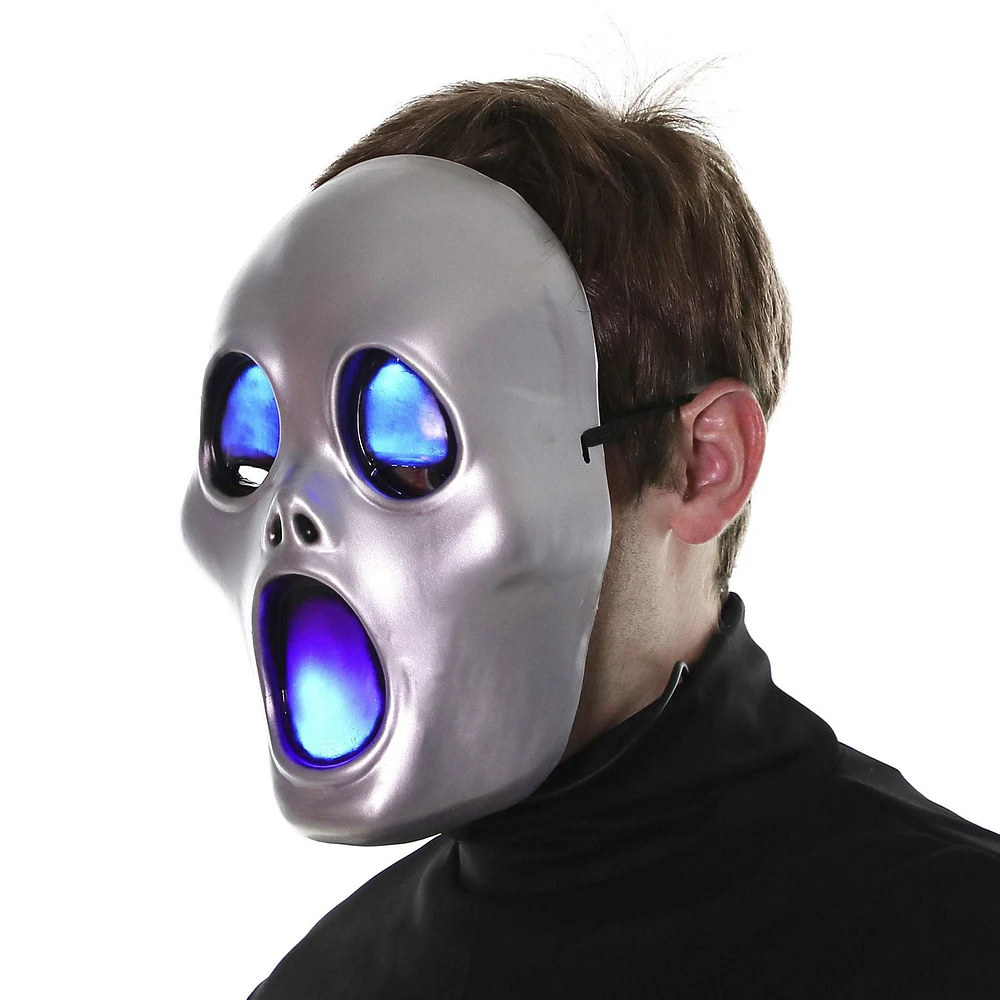 Way to Celebrate Adult Unisex Halloween Flaming Wailing Mask