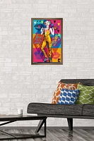 DC Comics Movie - Birds of Prey Harley Quinn Hammer Wall Poster, 22.375" x 34" Framed