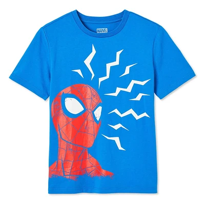 T-shirt Spider-Man Marvel pour garçons Tailles TP–TG