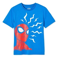 T-shirt Spider-Man Marvel pour garçons Tailles TP–TG