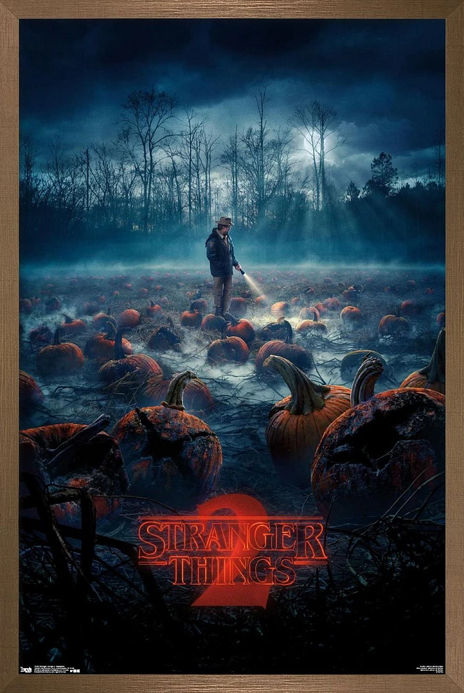 Netflix Stranger Things: Season 2 - Pumpkins Wall Poster, 22.375" x 34"