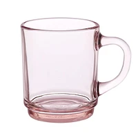 Duralex Versailles Pink Mug 260ml, Set of 6