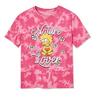 The Simpsons Women's Lisa Tee, Sizes XS-XL