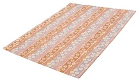 ECARPET Lotus Mod Tan Rug 6'9" x 8'8"