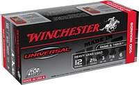 Winchester Munition Charge universelle pour chasse et tir à cible, calibre 12